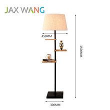 Load image into Gallery viewer, Wooden Decorative Floor Lamp
