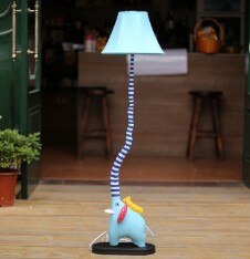 Crocodile-Bird Lamp