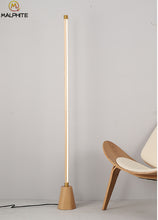 Load image into Gallery viewer, Wood Floor Lamp